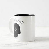 Boo-tiful Ghost Mug Tweekleurige Koffiemok (Voorkant links)