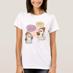 Boo-tiful Griezelfeest Knuffel Geest Halloween T-shirt