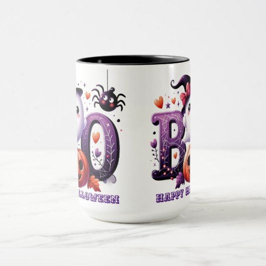 Boo-tiful Halloween aanpasbare Spirit Mok (Midden)