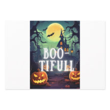 Boo-tiful Halloween-inpakpapier: voeg een spookach