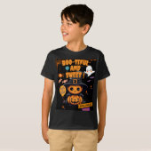 Boo-tiful Halloween Kinder T-Shirt | Schattige Gho (Voorkant volledig)