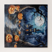 Boo-tiful Halloween Nachtpuzzel Legpuzzel (Horizontaal)