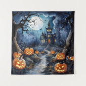 Boo-tiful Halloween Night Tapestry Wandkleed (Voorkant)