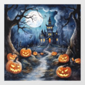 Boo-tiful Halloween Night Window Cling Raamsticker (Vel)