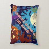 "Boo-tiful Halloween rust" Accent Kussen (Achterkant (Verticaal))