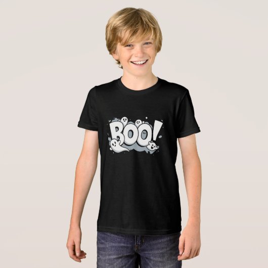 Boo-tiful Halloween Surprise Tri-Blend Shirt (Voorkant volledig)