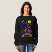 Boo-Tiful Halloween thema sweatshirt (Voorkant volledig)