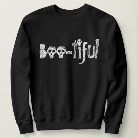 Boo-tiful Halloween Trui (Design voorkant)