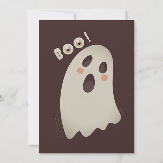 Boo-tiful Halloween uitnodiging (Achterkant)