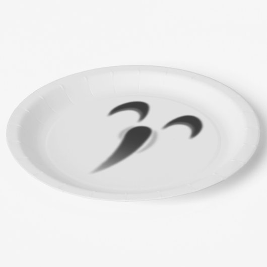 Boo-tiful Hauntings Halloween Papieren Bordje (Gekanteld)