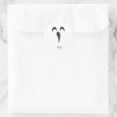 Boo-tiful Hauntings Halloween Ronde Sticker (Tas)