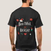 Boo-tiful & helder feestelijk ontwerp t-shirt (Achterkant)