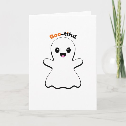 Boo-Tiful Kaart (Voorkant)