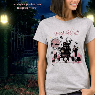 Boo-tiful mama-to-be Halloween-Baby shower T-shirt