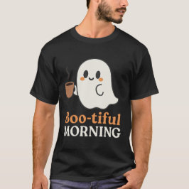 Boo-tiful Morning Ghost Coffee Hall T-shirt