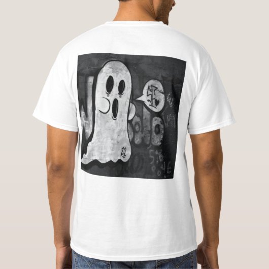 Boo-tiful Night Ghost Halloween T-shirt (Achterkant)