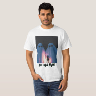 Boo-tiful Night Ghost Halloween T-shirt