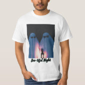 Boo-tiful Night Ghost Halloween T-shirt (Voorkant)