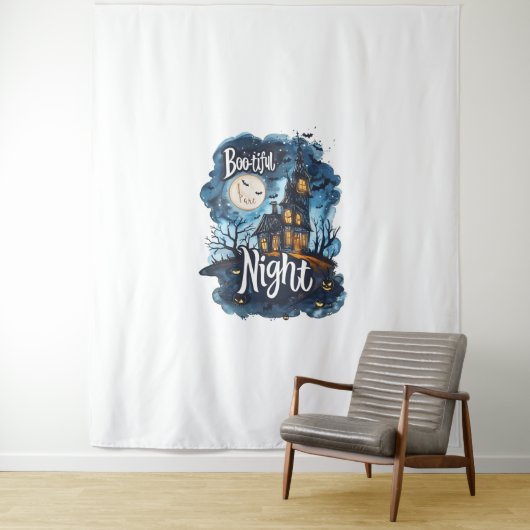 Boo-tiful Night Wandkleed (In situ)