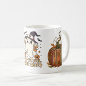 Boo-tiful Nurse Ghost Pumpkin Night Shift Mug Koffiemok (Voorkant rechts)