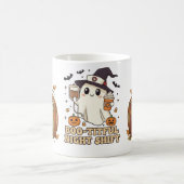 Boo-tiful Nurse Ghost Pumpkin Night Shift Mug Koffiemok (Center)