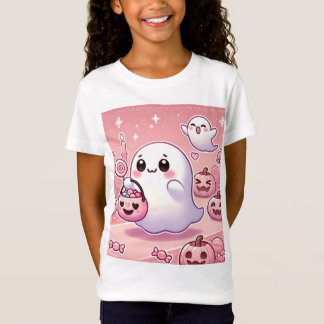👻🎀 Boo-tiful Pinkoween T-shirt voor meisjes! 🎀�