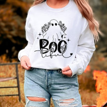 Boo-Tiful Schattig Geest Halloween T-Shirt