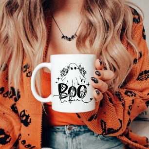 Boo-Tiful Schattig Spookje Halloween Koffiemok