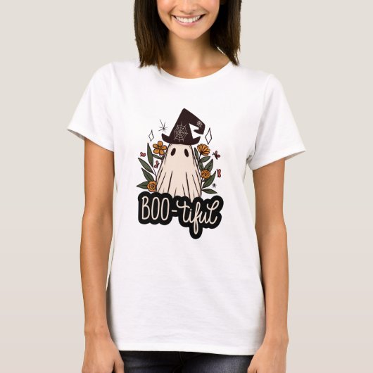Boo-tiful Shirt | Bootiful Halloween T-shirt (Voorkant)