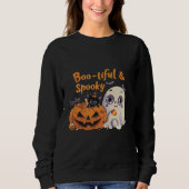 Boo-tiful & Spooky | ExDesigner | Halloween Trui (Voorkant)
