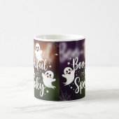 Boo-tiful & Spooky - Schattigee geest Halloween Koffiemok (Center)