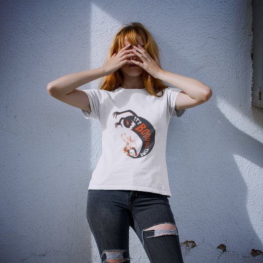 Boo-tiful stijl! Pak je T-shirt 'Het is Boo Time'