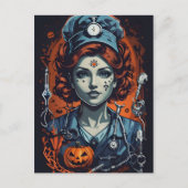 Boo-tiful zorg injecteren, griezelige Halloween ve Briefkaart (Voorkant)