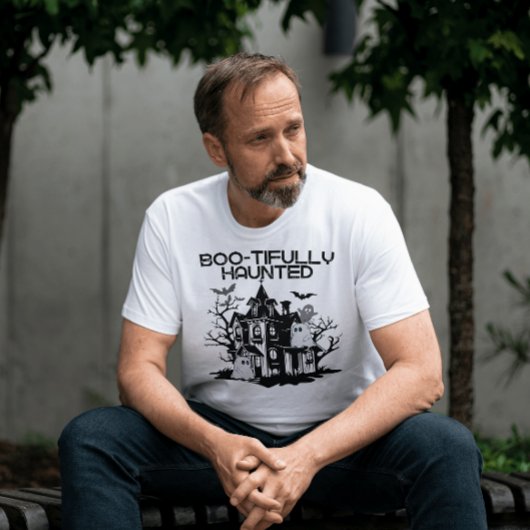 Boo-tifully Haunted.w T-shirt