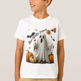 Boo-tifully Sweet Spooky Halloween kinderen T-shirt