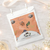 Boo-tifully Tangled Black Cats and Yarn Halloween Bedankzakje (Geknipt)