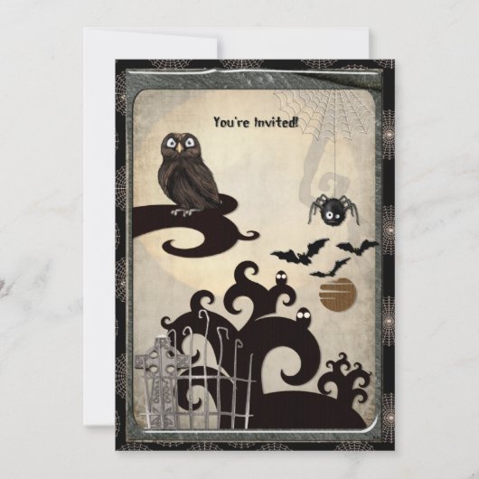 Boo-Tilicious Halloween EVENT PARTY Kaart (Voorkant)