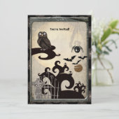 Boo-Tilicious Halloween EVENT PARTY Kaart (Staand voorkant)