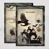 Boo-Tilicious Halloween EVENT PARTY Kaart (Voorkant / Achterkant)