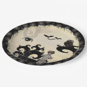 Boo-Tilicious Halloween EVENT PARTY Papieren Bordje (Gekanteld)