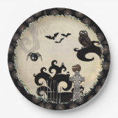 Boo-Tilicious Halloween EVENT PARTY Papieren Bordje (Voorkant)