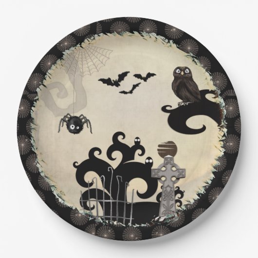 Boo-Tilicious Halloween EVENT PARTY Papieren Bordje (Voorkant)