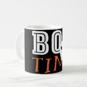 BOO TIME Halloween Cute Ghost Coffee Mok (Voorkant links)