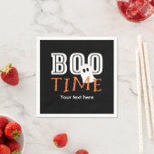 BOO TIME Halloween Ghost Party Napkins Servet (Insitu)