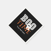 BOO TIME Halloween Ghost Party Napkins Servet (Hoek)