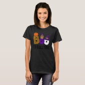 Boo To Bullying Ghost Pumpkin Orange Anti Bully Un T-shirt (Voorkant volledig)
