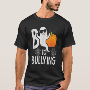 Boo to Bullying Ghost Pumpkin Oranje Anti Bully Ve T-shirt