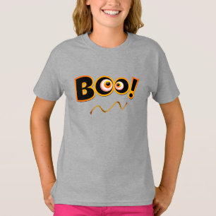 Boo to Happy Halloween-kostuum voor meisjes T-Shir T-shirt