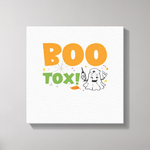BOO Tox Verpleegster Injector Vuller Botox Dysport Canvas Afdruk