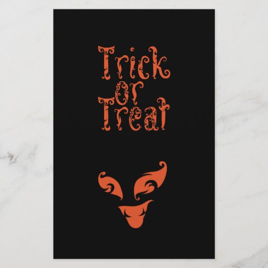 Boo-Trick or treat Flyer (Voorkant)
